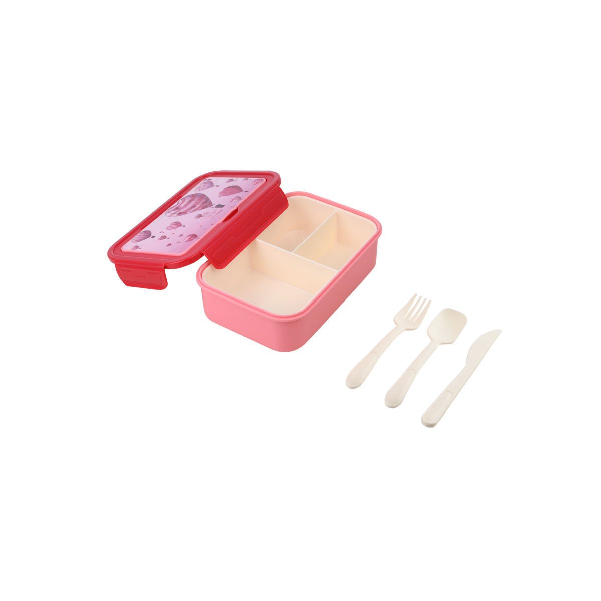 ΠΑΙΔΙΚΟ ΦΑΓΗΤΟΔΟΧΕΙΟ SAVE THE AEGEAN 1400ml ΜΕ 3 ΘΗΚΕΣ LOVE ASCEND - Image 3