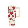 ΘΕΡΜΟΣ STRAW TUMBLER XL SAVE THE AEGEAN 900ml RED VALENTINE