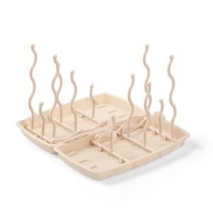 Alternative view of BabyOno: Πτυσσόμενος στεγνωτήρας/ Βάση στράγγισης για τα σκεύη του μωρού- Μπεζ