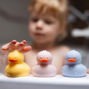 BabyOno: Παιχνίδια Μπάνιου Παπάκια (3τμχ)-ανοίγουν για εύκολο καθαρισμό