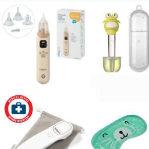 Θερμόμετρο, ηλεκτρικός αποφρακτήρας, θερμοφόρα και δοσομετρητής