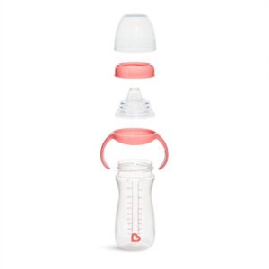 Alternative view of GENTLE TALL TRANSITION CUP - CLEAR - ΡΟΖ