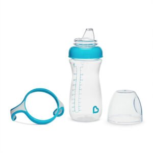 Alternative view of GENTLE TALL TRANSITION CUP - CLEAR - ΜΠΛΕ