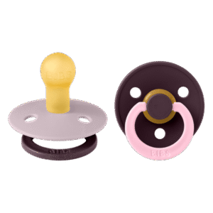 BIBS ΣΕΤ ΠΙΠΙΛΕΣ 2ΤΜΧ – COLOUR – FUSION DUSKY LILAC/PLUM – ΣΤΡΟΓΓΥΛΗ No1