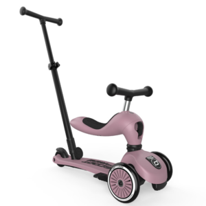 Scoot & Ride Ποδήλατο Ισορροπίας & Πατίνι 2 σε 1 Highwaykick 1 Push and Go Wildberry