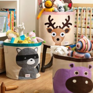 Alternative view of 3Sprouts Καλάθι για τα παιχνίδια, Racoon