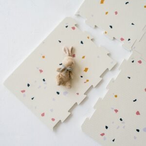 Alternative view of 3Sprouts Παζλ δαπέδου 170x123εκ, EVA Foam Terrazzo/Cream