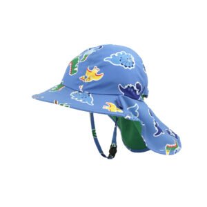 Zoocchini Cape Sunhat UPF50 Devin the Dinosaur And Friends - 6-24m
