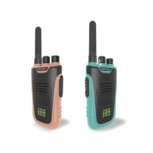 KIDYWOLF: Επαναφορτιζόμενα walkie-talkies -Με εμβέλεια 3-6 χλμ (2 τεμάχια)