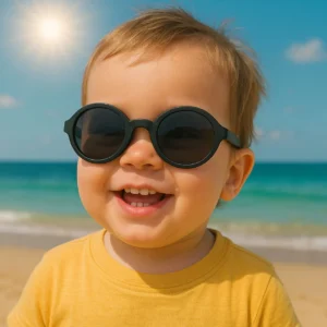 KiETLA: Γυαλιά Ηλίου Rozz 1-2 ετών - Round Anthracite