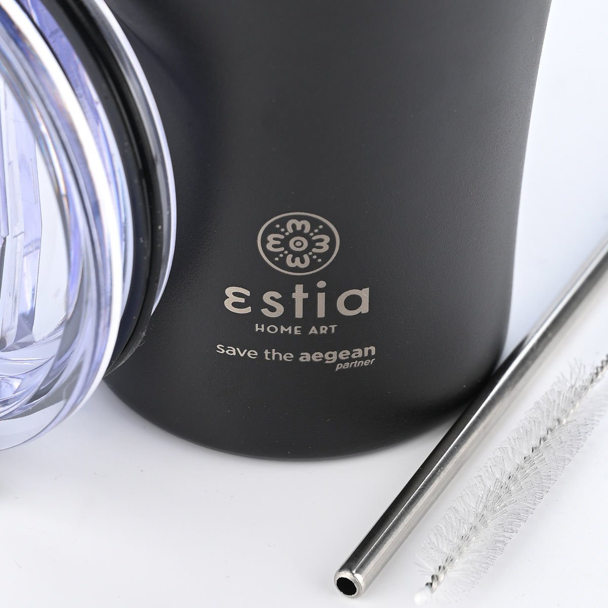 ΘΕΡΜΟΣ COFFEE MUG SAVE THE AEGEAN 500ml MIDNIGHT BLACK - Image 2
