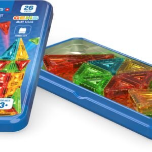 Alternative view of Geomag Magnetic Tiles Mini Travel Set 26pcs.