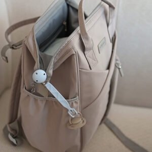 Alternative view of BabyOno: Κλιπ Πιπίλας από σιλικόνη - Μπεζ