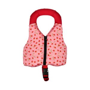 Splash σωσίβιο γιλέκο εκμάθησης κολύμβησης με ζώνη ασφαλείας - Φράουλες (2-3 ετών)