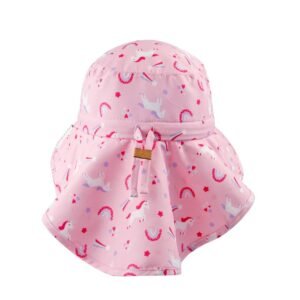 Alternative view of Flapjack Cape Sunhat UPF50 – Unicorn - 6-24m