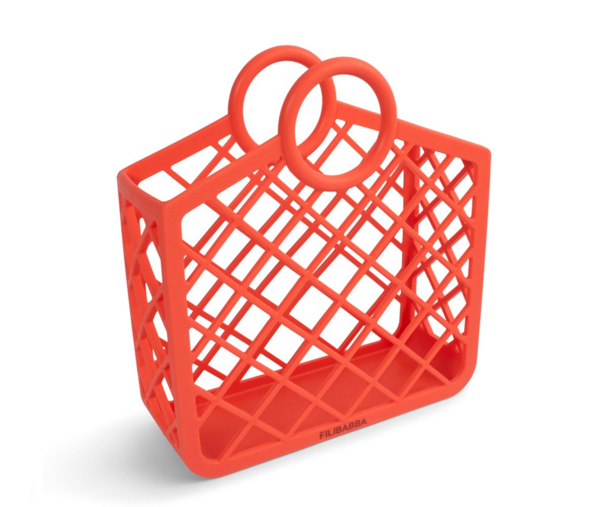 Filibabba – Silicone Beach Bag – Warm Red