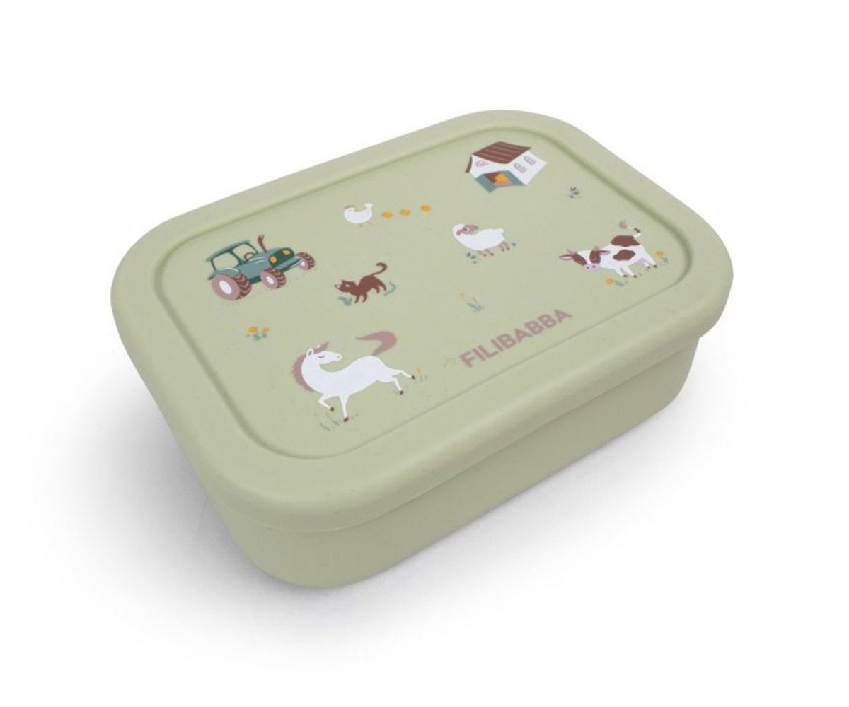 Filibabba Lunch Box – Bog Green
