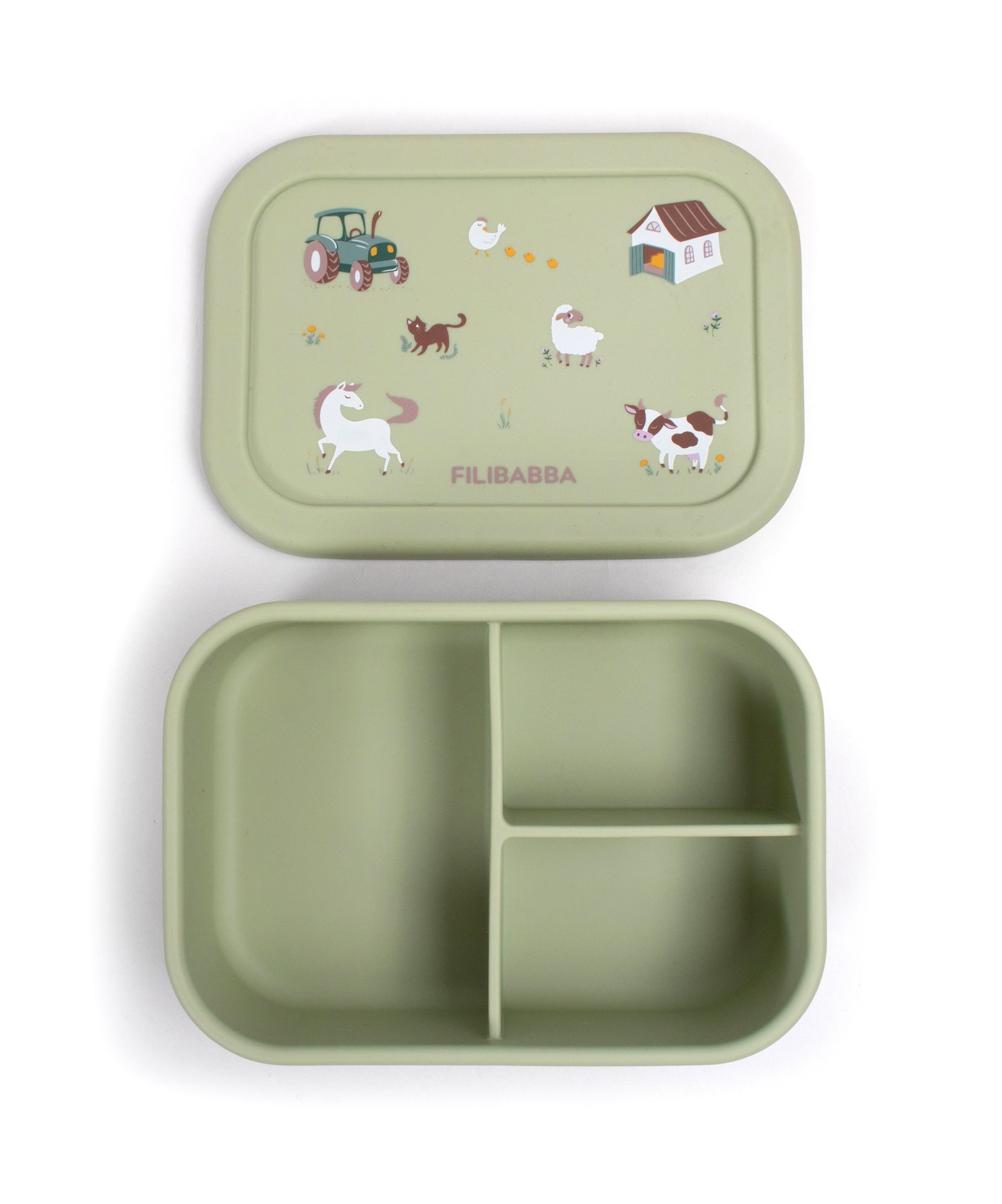 Filibabba Lunch Box – Bog Green - Image 4