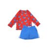 Zoocchini Σετ UV Μαγιώ Σορτς και Μπλούζα Shark 6-12m