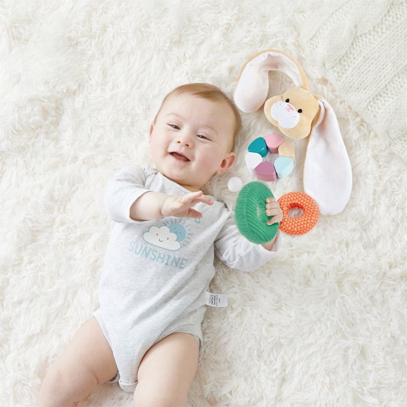 Hape Early Explorer Ξύλινο Bunny Stacker (E0107A) - Image 4