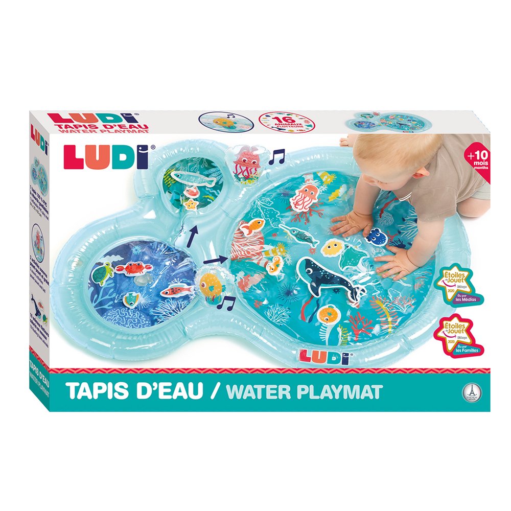 Ludi γαλάζιο βρεφικό χαλί δραστηριοτήτων με νερό "Θαλάσσιος Κόσμος" - Image 4