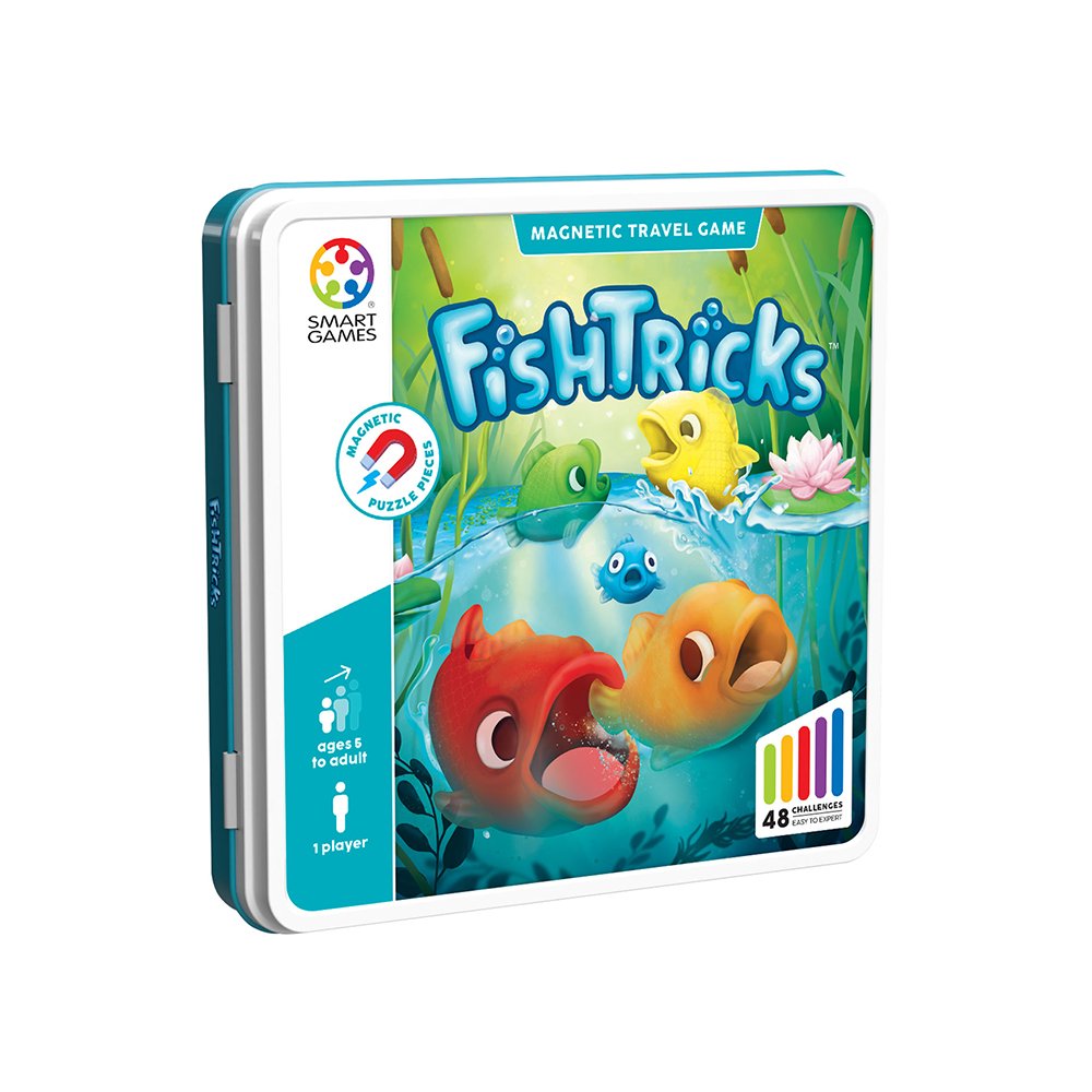 Smartgames επιτραπέζιο μαγνητικό παιχνίδι "FishTricks" (48 challenges)
