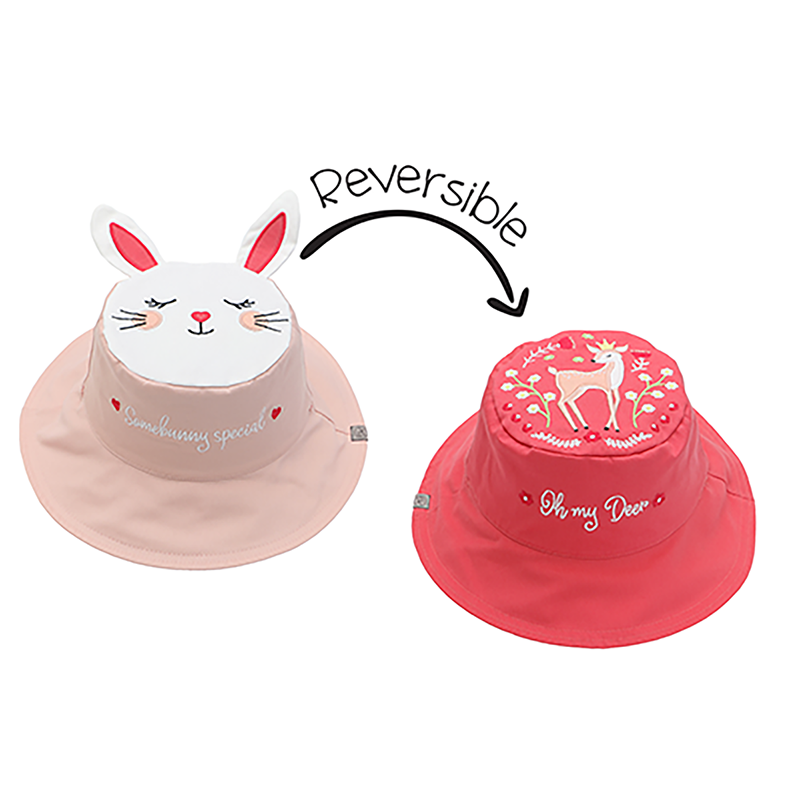 Καπέλο Διπλής Όψης UPF 50+ Bunny/Deer 4-6y
