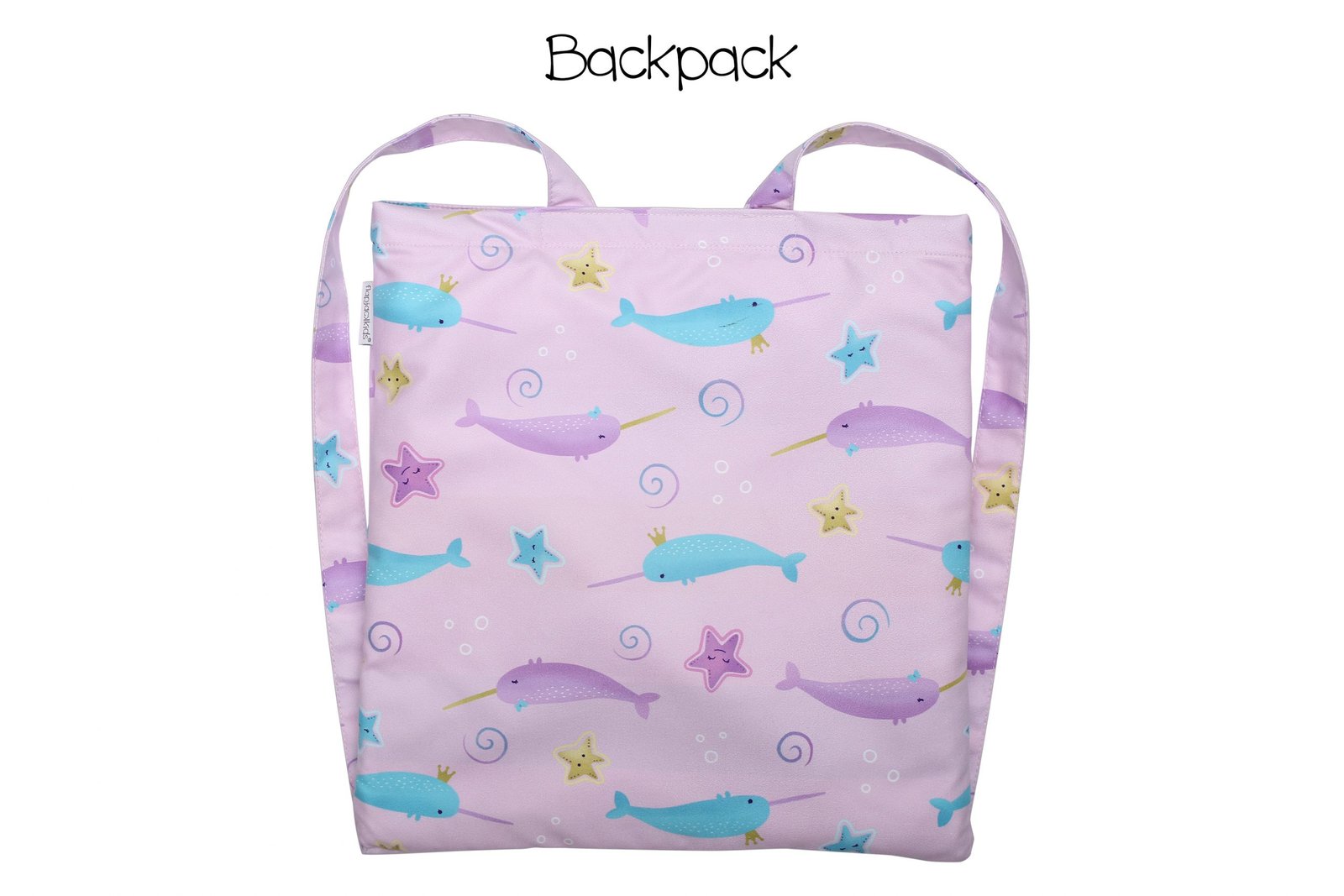 Πετσέτα Παραλίας Backpack – Narwhal/Starfish - Image 2