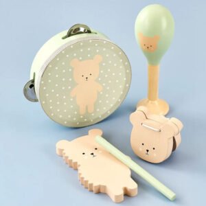 Ξύλινο μουσικό σετ Teddy