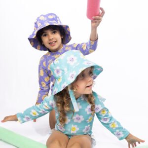 Alternative view of Σετ UV Μαγιώ Πάνα Bucket Καπέλο Μπλούζα Devin the Dino & Friends 12-24m