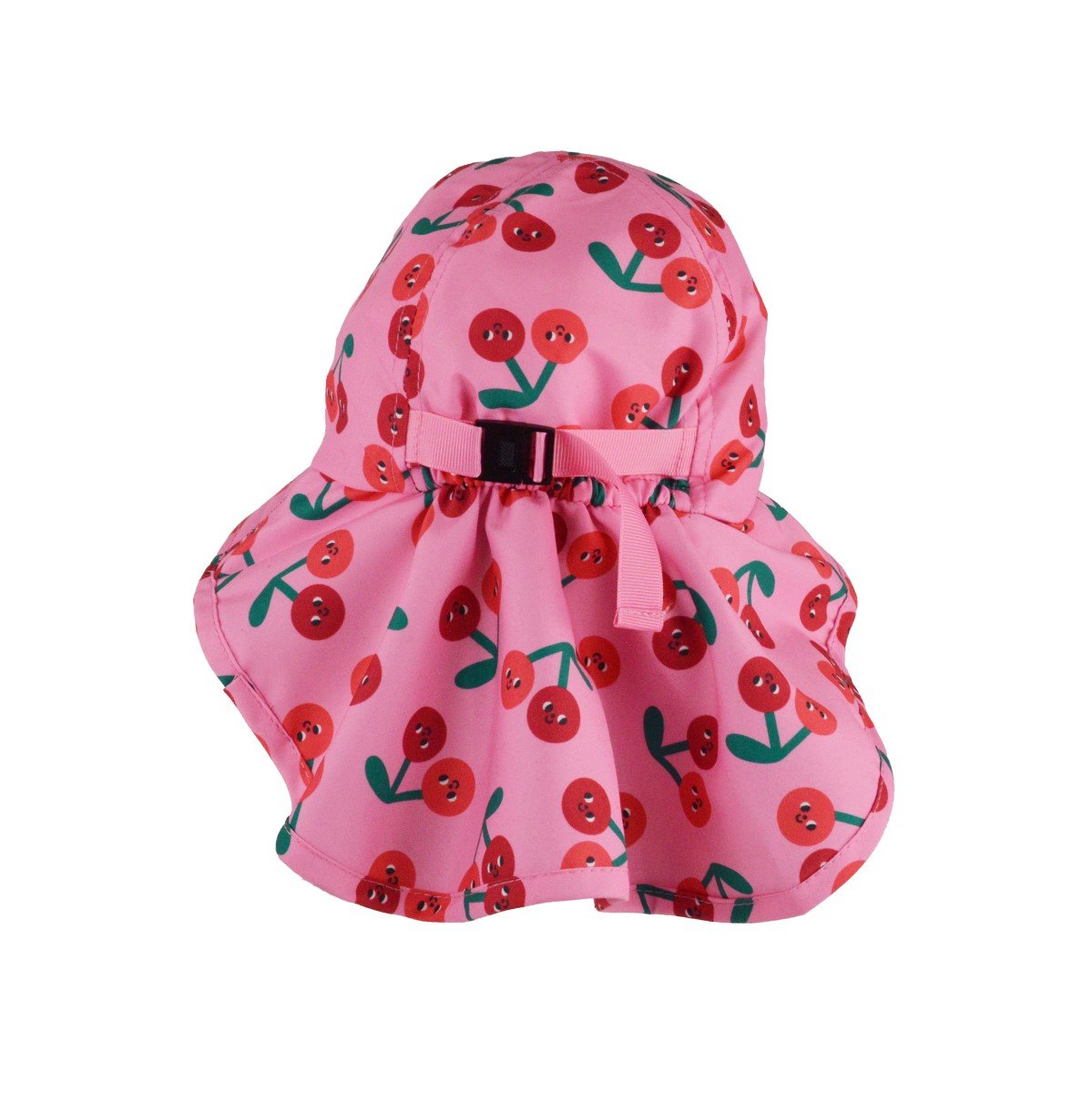 Zoocchini Cape Sunhat UPF50 Cherry 2-4y - Image 3
