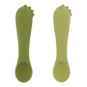 FIRST BABY SPOONS 2-PACK - MR. DINO