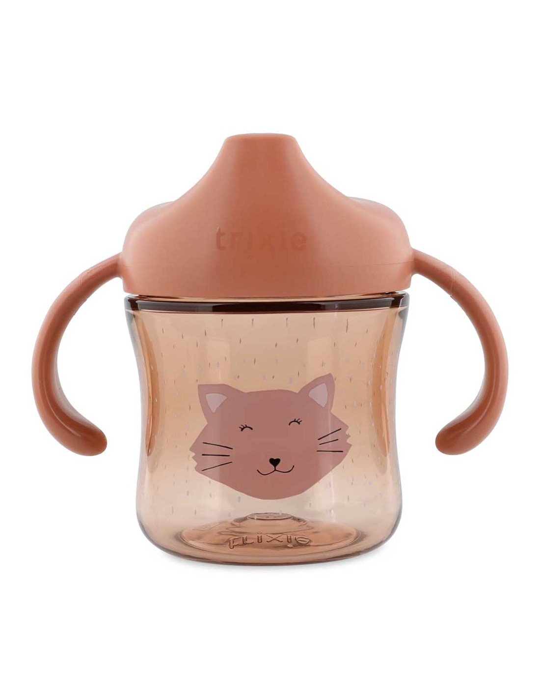 SIPPY CUP WITH HANDLES - MRS. CAT