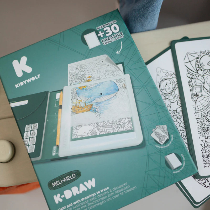 KIDYWOLF: Tablet Illustration & Ζωγραφικής για Ηλικίες 10+ (30 Σχέδια) – Meli Melo - Image 2