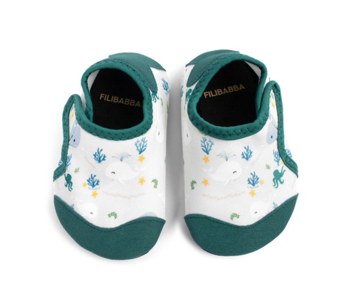 Filibabba Bath Shoes Christian’s Whale Tales (No 23-24)