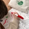 Tiny Ink Studio - Εκπαιδευτικό σουπλά σιλικόνης "Dinosaurs" reuse