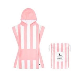 Alternative view of Dock & Bay: Παιδικό πόντσο Quickdry - Malibu Pink Microfiber (Μικροϊνες) 6-10 ετών