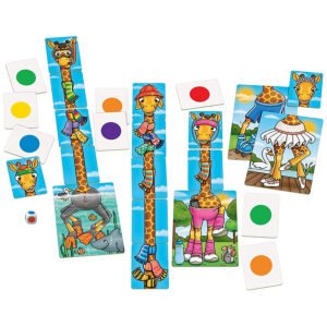 Alternative view of Orchard Toys Εκπαιδευτικό Επιτραπέζιο Παιχνίδι "Καμηλοπαρδάλεις με κασκόλ" Για Παιδιά 4-7 ετών