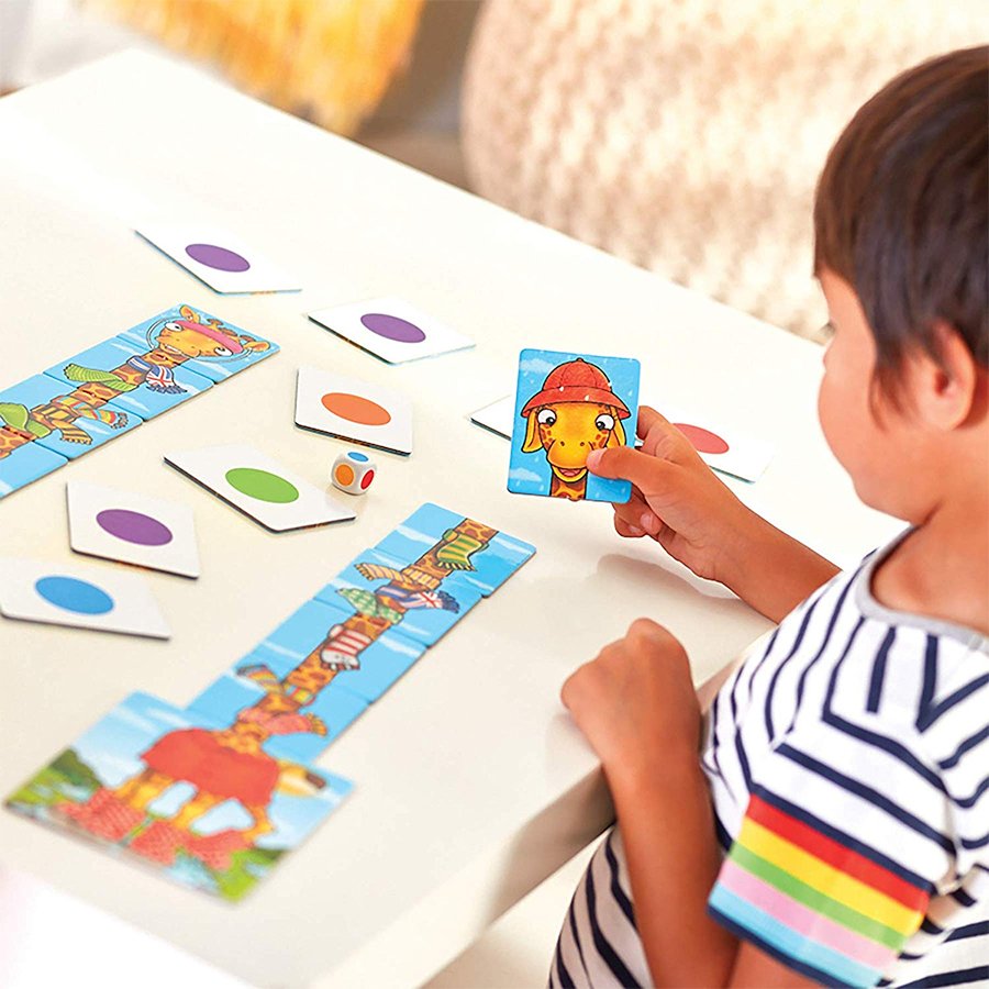 Orchard Toys Εκπαιδευτικό Επιτραπέζιο Παιχνίδι "Καμηλοπαρδάλεις με κασκόλ" Για Παιδιά 4-7 ετών - Image 4