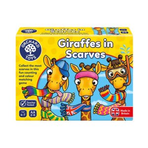 Orchard Toys Εκπαιδευτικό Επιτραπέζιο Παιχνίδι "Καμηλοπαρδάλεις με κασκόλ" Για Παιδιά 4-7 ετών