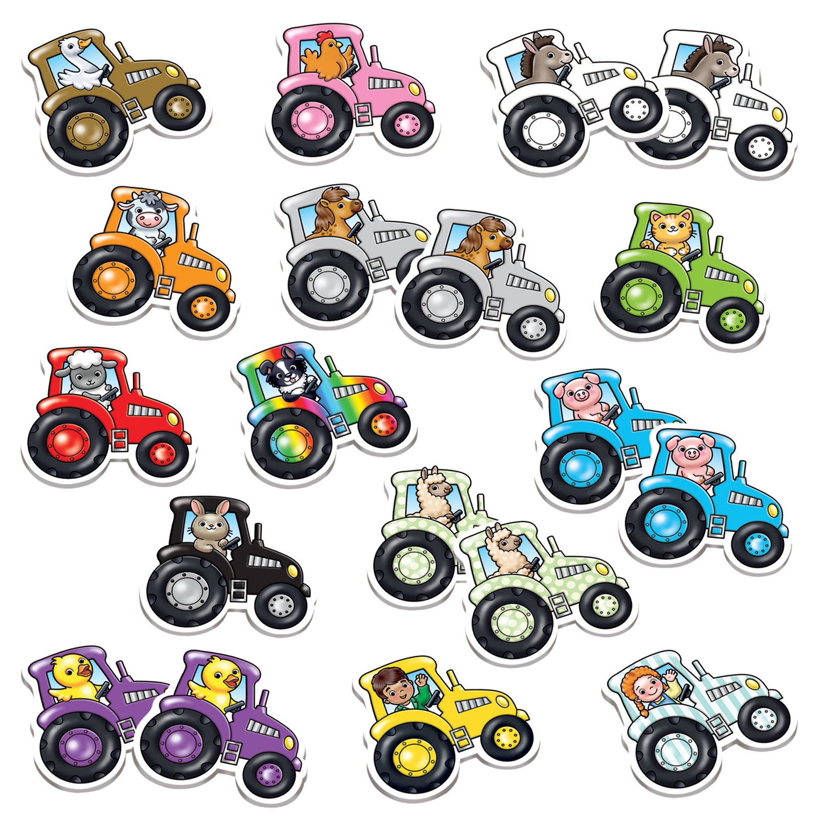 Orchard Toys Εκπαιδευτικό Παιχνίδι Μνήμης & Αντιστοίχισης "Τρακτέρ Τρακτέρ" για Παιδιά 2-5 ετών - Image 3