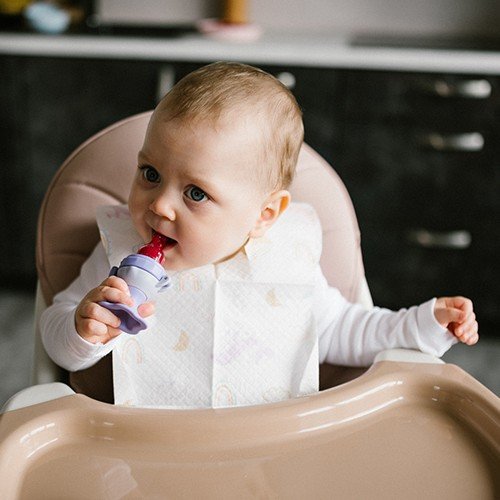 BabyOno: Βρεφικός τροφοδότης φαγητού με 2 εξαρτήματα - Λουλούδι - Image 5