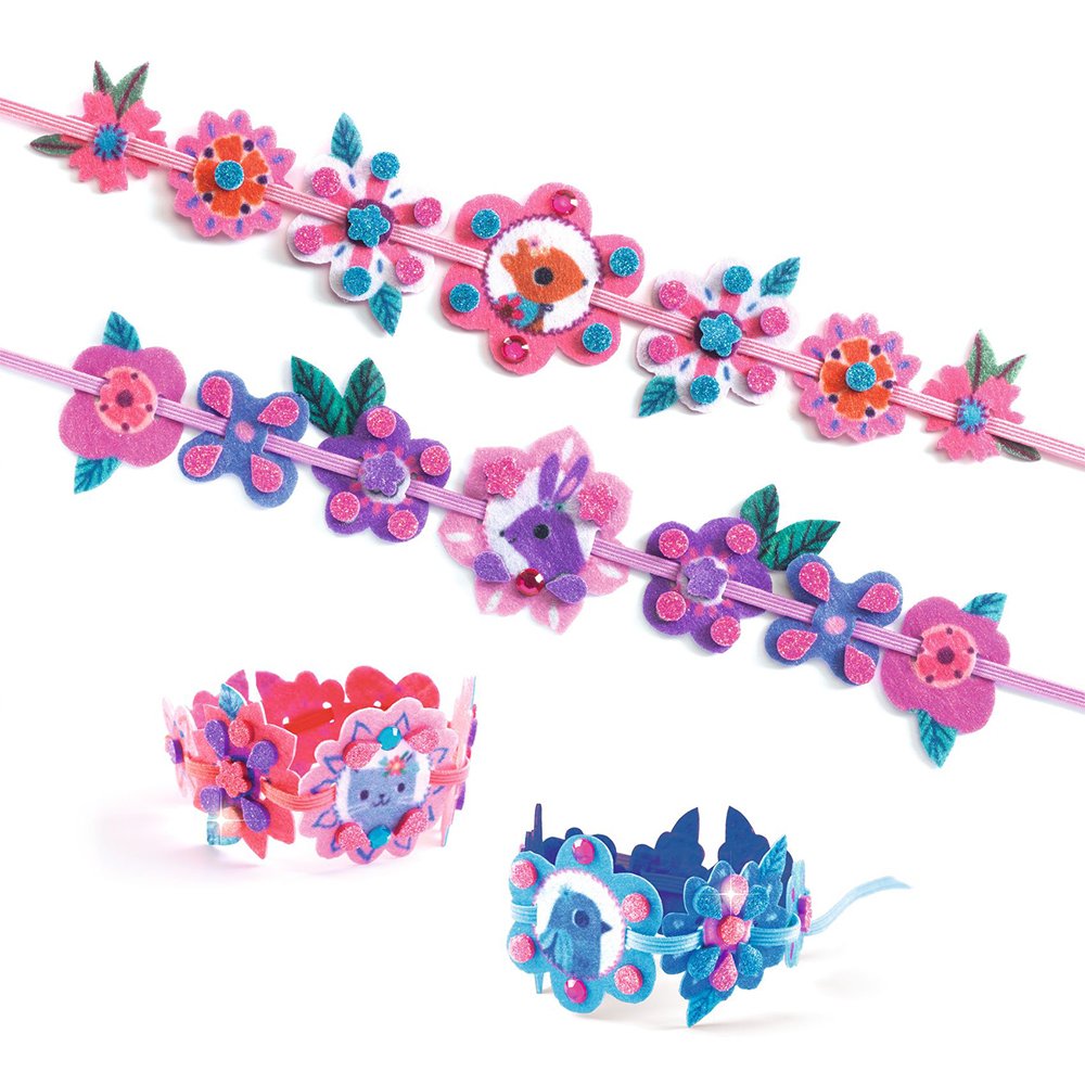 Djeco DIY φτιάχνω και διακοσμώ βραχιόλια φιλίας "Best Friends" - Image 2