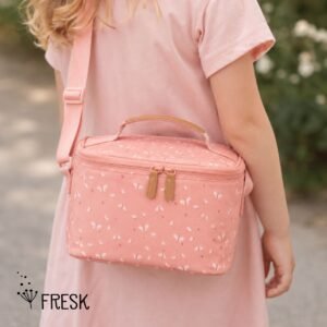 Fresk: Ισοθερμική τσάντα φαγητού μεγάλη 15x23x18cm από ανακυκλωμένα μπουκάλια PET - Butterfly