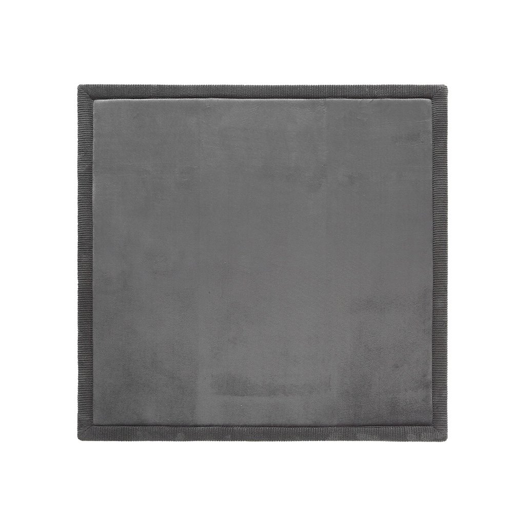 Hakuna Matte χαλί σκούρο γκρι (127 x 127 x 2.5 εκ.)