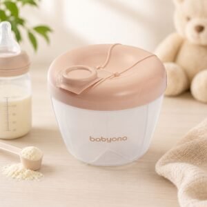 BabyOno: Φορητό Δοχείο για Γάλα σε Σκόνη με 4 Χωριστές Θήκες