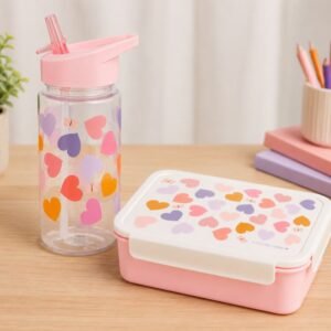 Alternative view of A little lovely company: Παιδικό Παγούρι από Tritan 450ml-Hearts