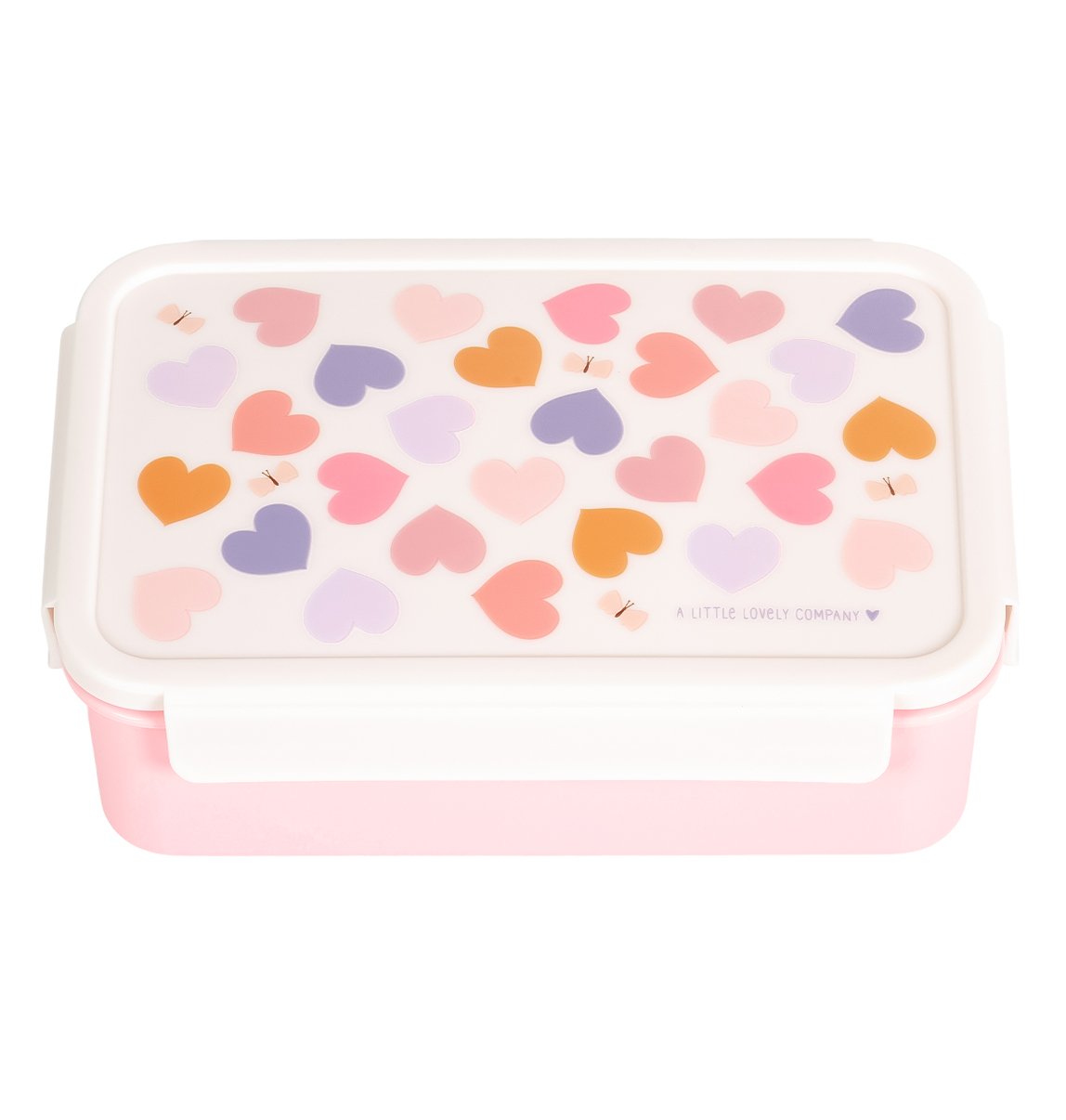 A little lovely company: Δοχείο φαγητού Bento με χωρίσματα- 1,2 L - Hearts - Image 2