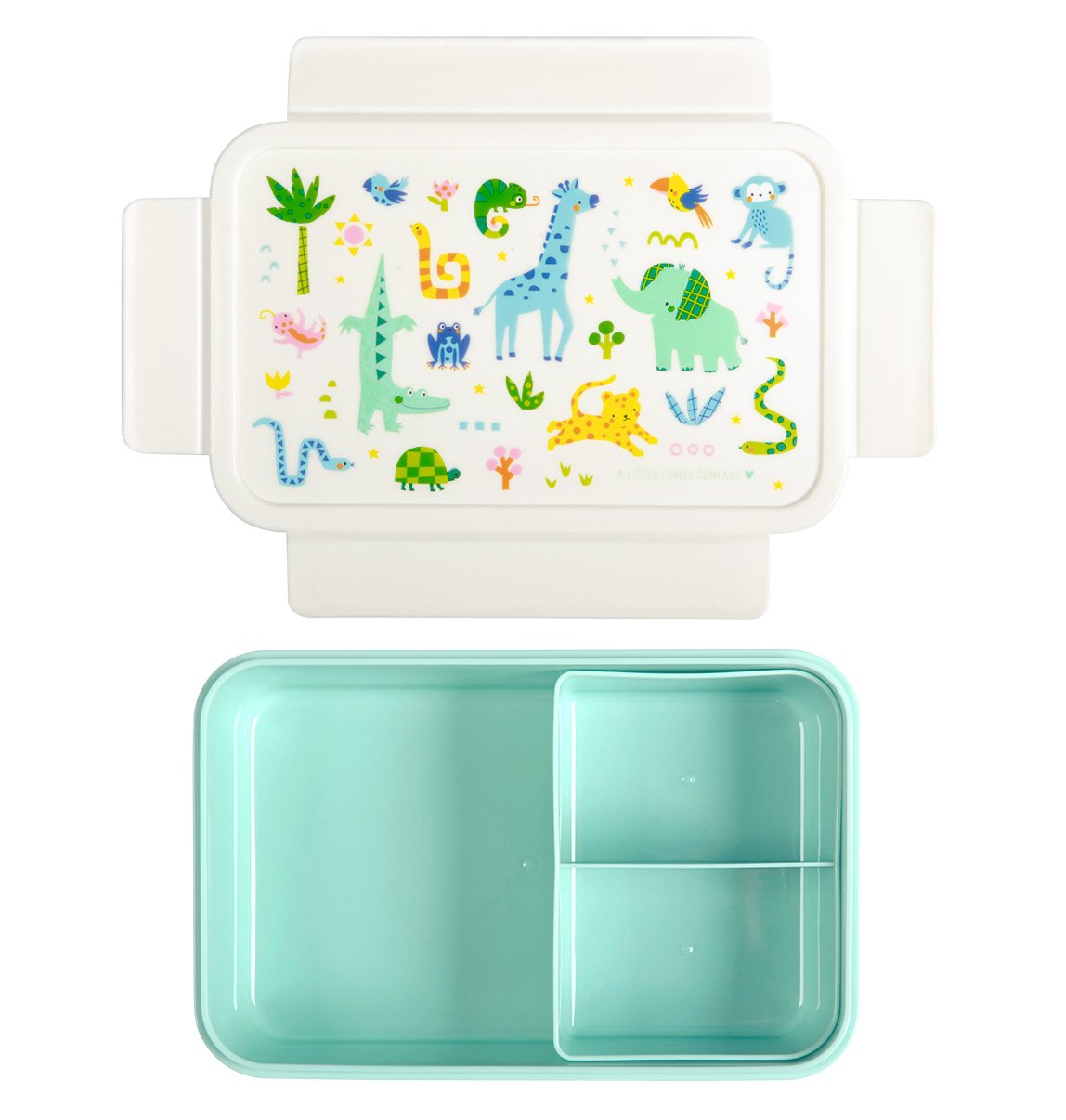 A little lovely company: Δοχείο φαγητού Bento με χωρίσματα- 1,2 L - Jungle - Image 4