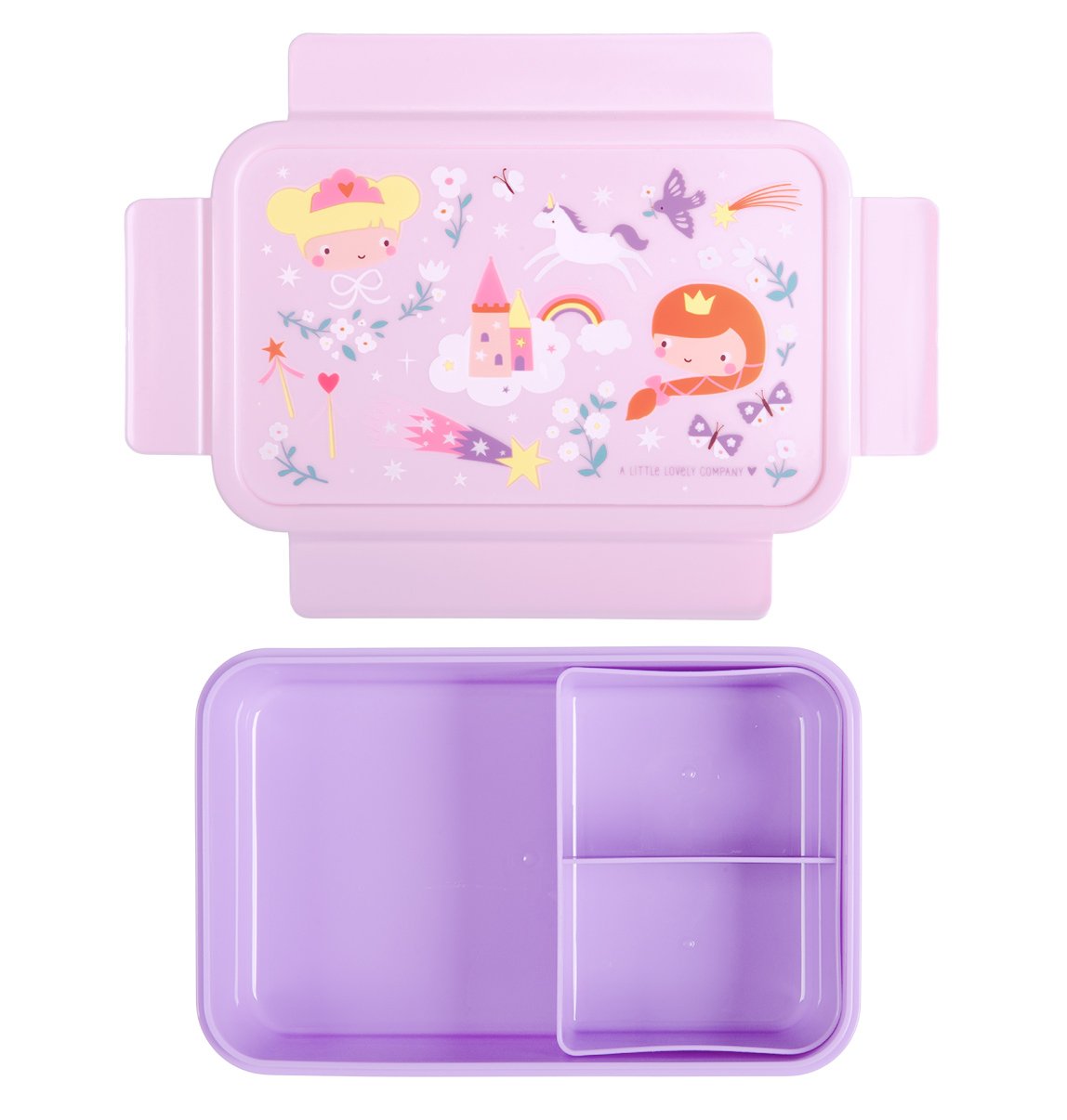 A little lovely company: Δοχείο φαγητού Bento με χωρίσματα- 1,2 L - Princesses - Image 5